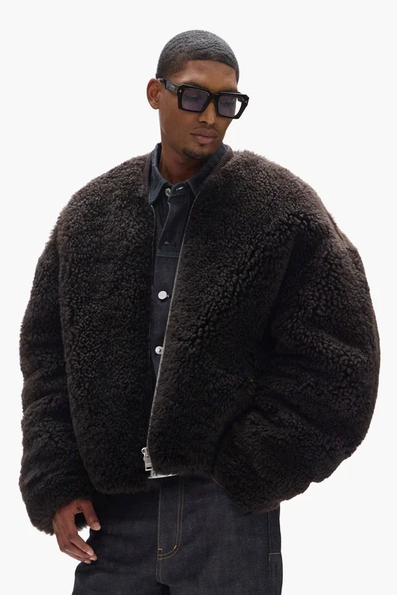 Lammfelljacke