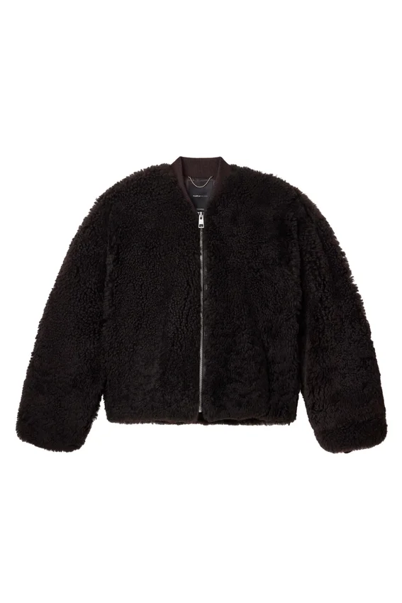 Lammfelljacke