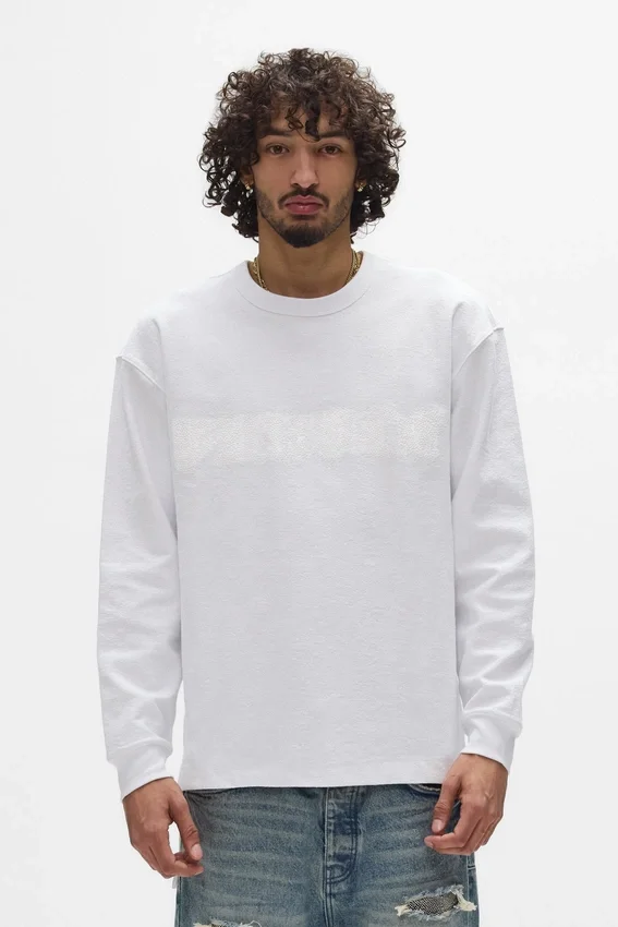 Langarmshirt „Scattered Gothic Pearls“