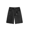 Leder-Trainingsshorts