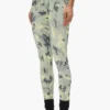 Leggings aus Nylon mit gemaltem Camouflage-Muster