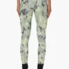 Leggings aus Nylon mit gemaltem Camouflage-Muster