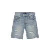 P059 Painterly Rip Shorts