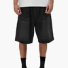 P059 Plissierte Shorts