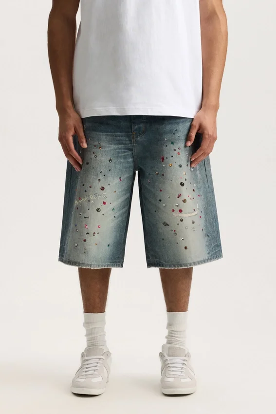 P070 Jewel Long Shorts