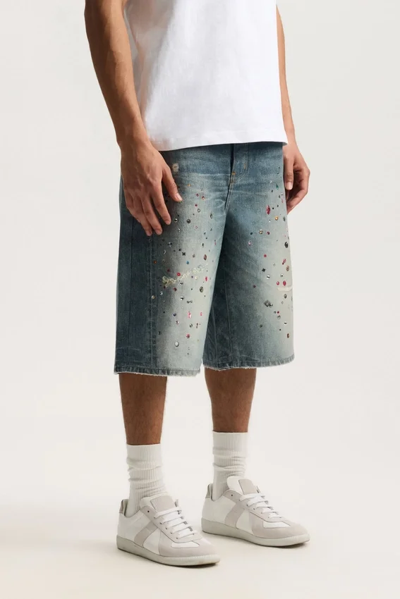 P070 Jewel Long Shorts