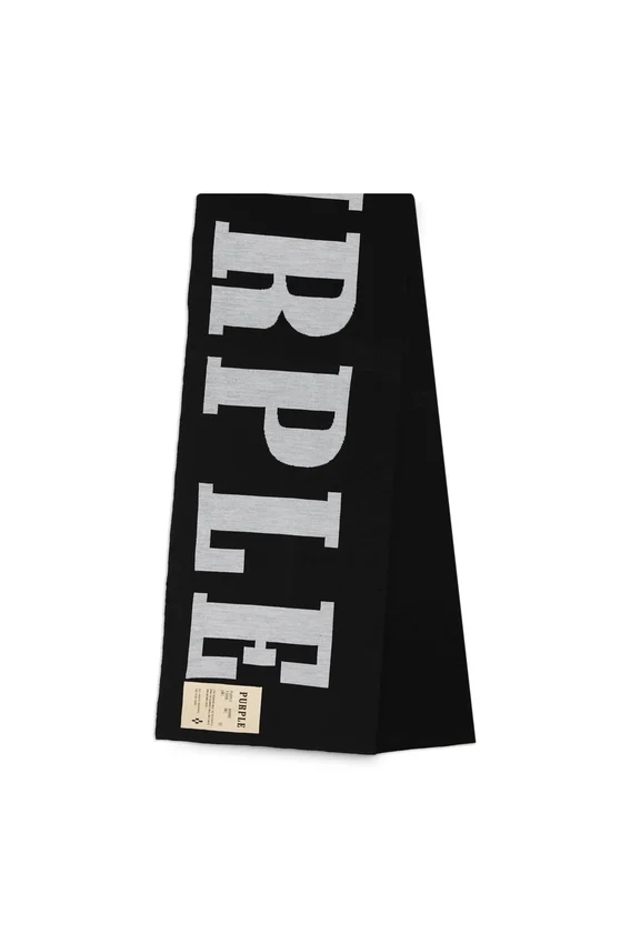 P905 SCHAL – Exklusives, übergroßes Logo in Graustufen