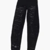 Pailletten-Hose mit geradem Bein