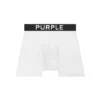 Purple Brand Boxershorts, Einzelstück – Weiß