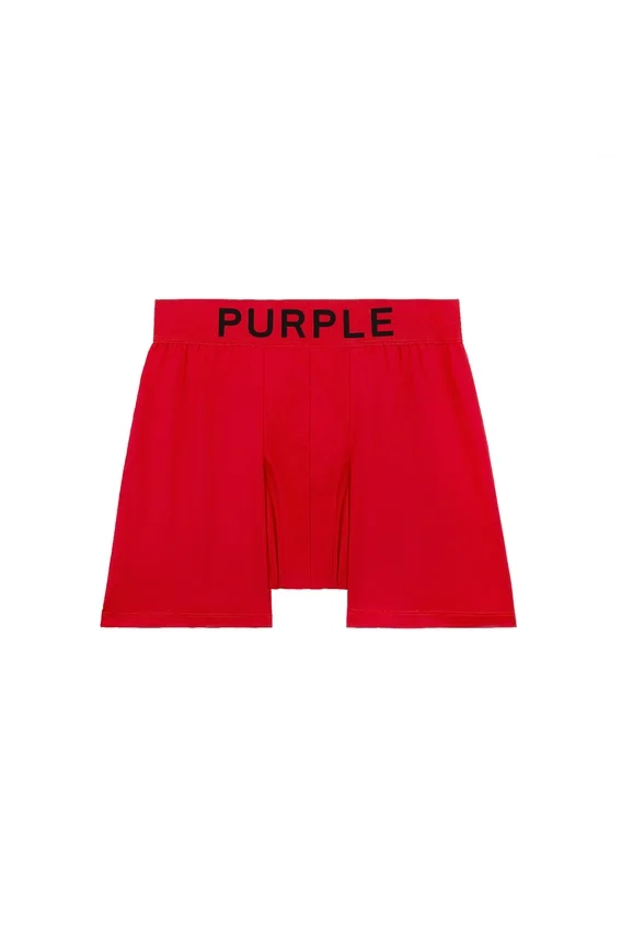 Purple Brand Boxershorts, Einzelpack – Rot