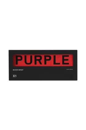 Purple Brand Boxershorts, Einzelpack – Rot