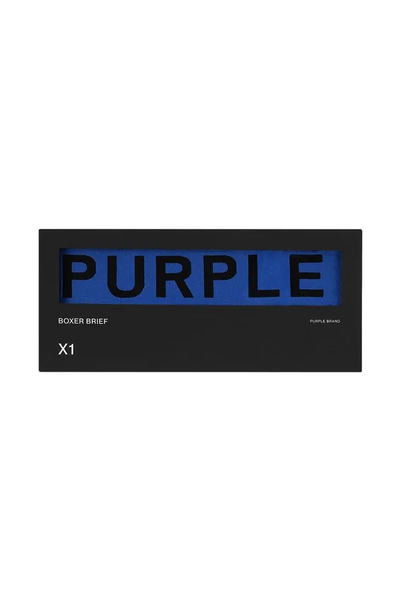 Purple Brand Boxershorts, Einzelstück – Blau