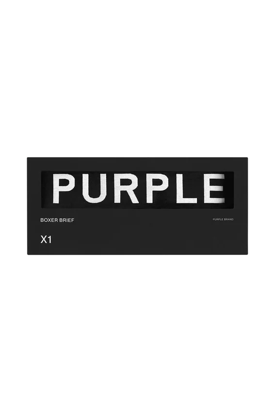 Purple Brand Boxershorts, Einzelstück – Schwarz