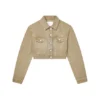 Radial Bling Crop-Jacke