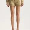 Radial Bling Cut-Off-Shorts