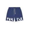Shorts mit aufgemaltem Schriftzug