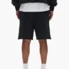 Shorts mit aufgemaltem Schriftzug
