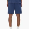 Shorts mit aufgemaltem Schriftzug