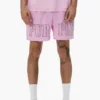 Shorts mit durchgehendem „Slab“-Schriftzug