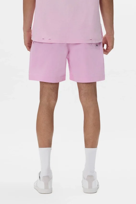 Shorts mit durchgehendem „Slab“-Schriftzug