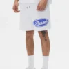 Shorts mit Pailletten-Schriftzug