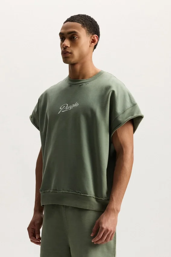 Slugger Script Muscle-T-Shirt