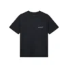 T-Shirt mit aufsteigendem Schriftzug