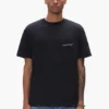 T-Shirt mit aufsteigendem Schriftzug