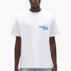T-Shirt mit bemaltem Schriftzug