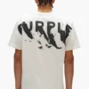 T-Shirt mit bemaltem Schriftzug