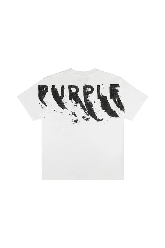 T-Shirt mit bemaltem Schriftzug