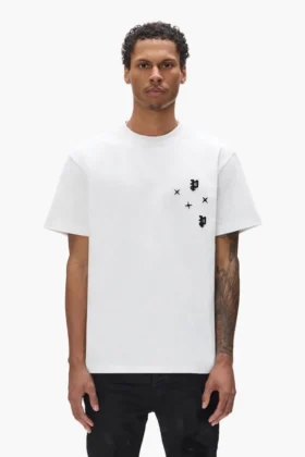 T-Shirt mit Stern-Monogramm