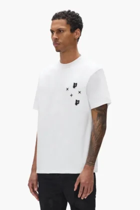 T-Shirt mit Stern-Monogramm