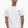 T-Shirt mit Stern-Monogramm