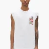 Tank-Top mit Aufklebern