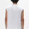 Tanktop mit Pailletten-Schriftzug