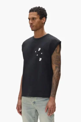Tanktop mit Stern-Monogramm