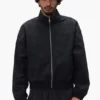 Trainingsjacke mit Kristall-Schriftzug
