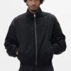 Trainingsjacke mit Kristall-Schriftzug