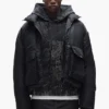Twill-Daunenjacke