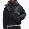 Twill-Daunenjacke
