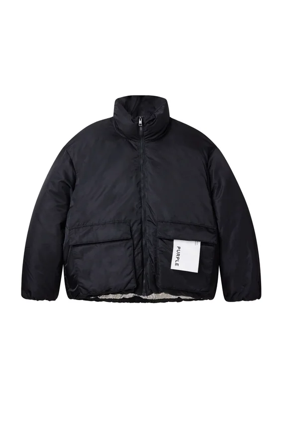 Twill-Daunenjacke