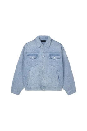 Verzierte Trucker-Jacke