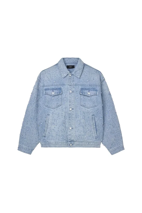 Verzierte Trucker-Jacke