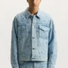 Verzierte Trucker-Jacke