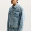 Verzierte Trucker-Jacke